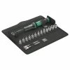 Wera BICYCLE SET TORQUE 1 Wrench With Reversible Ratchet, 16-piece (2.5-25 Nm, ¼" Bit Socket Set)